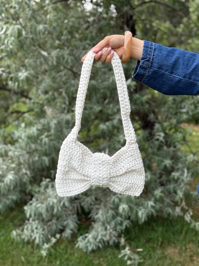 Bow Bag (Snowflake)
